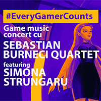 Game Music Concert, Sebastian Burneci, Quartet featuring Simona Strungaru