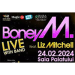 CONCERT “BONEY M. FEAT. LIZ MITCHELL, LIVE WITH BAND” ÎN ANUL 2024