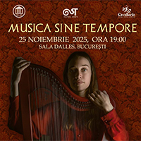 MESAJ VIDEO: LISE VANDERSMISSEN INVITĂ PUBLICUL DIN ROMÂNIA SĂ DESCOPERE MAGIA HARPEI BAROCE musica-sine-tempore-lise-vardersmissen-df